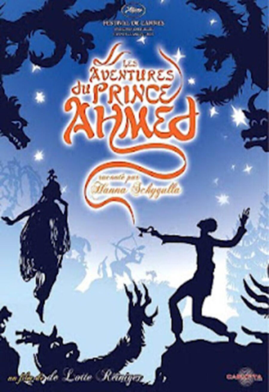 Cartel de Las aventuras del príncipe Achmed - Francia