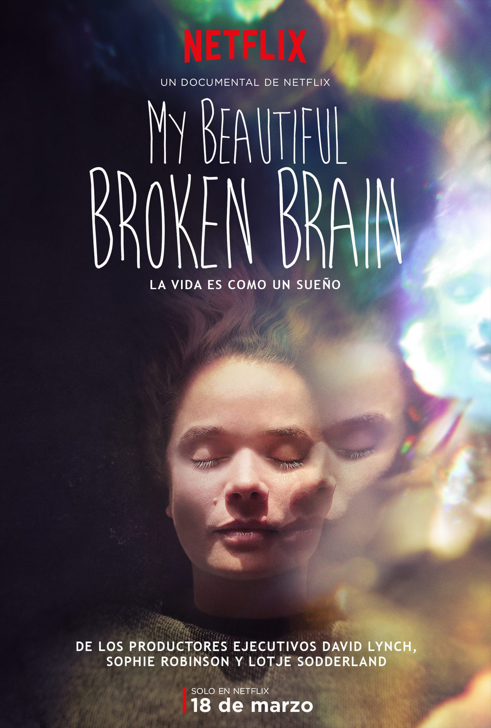 Cartel de My Beautiful Broken Brain - España