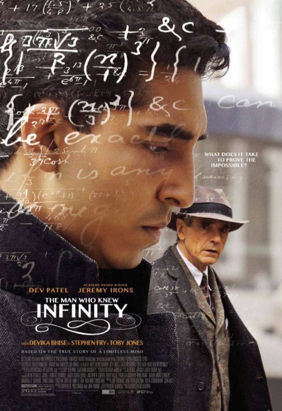 Cartel de El hombre que conocía el infinito - Reino Unido