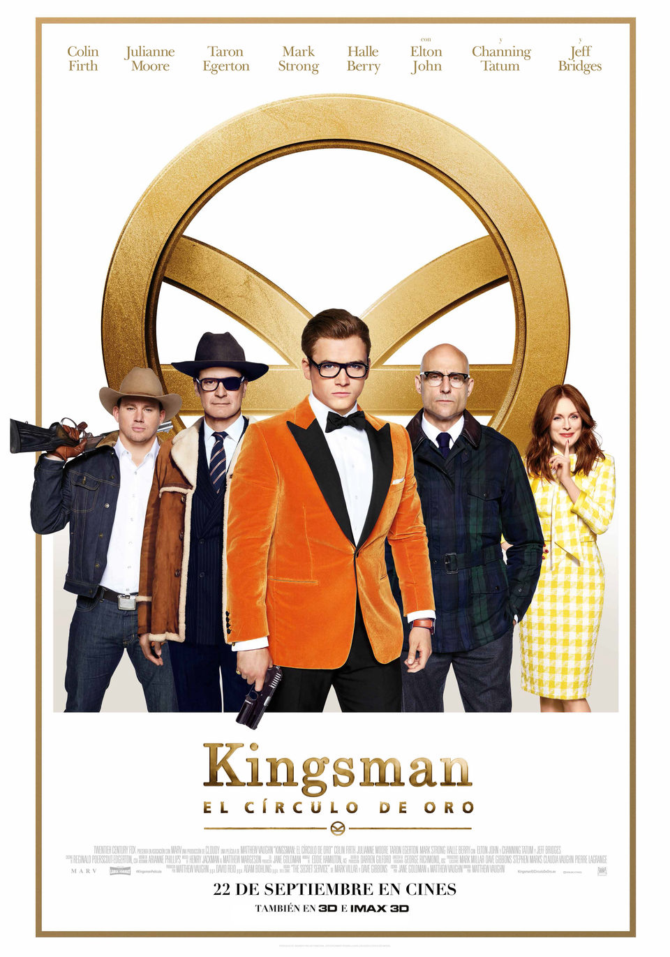 Cartel de Kingsman: El círculo de oro - España #2