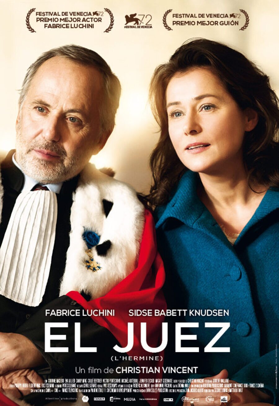 Cartel de El juez (L'hermine) - España