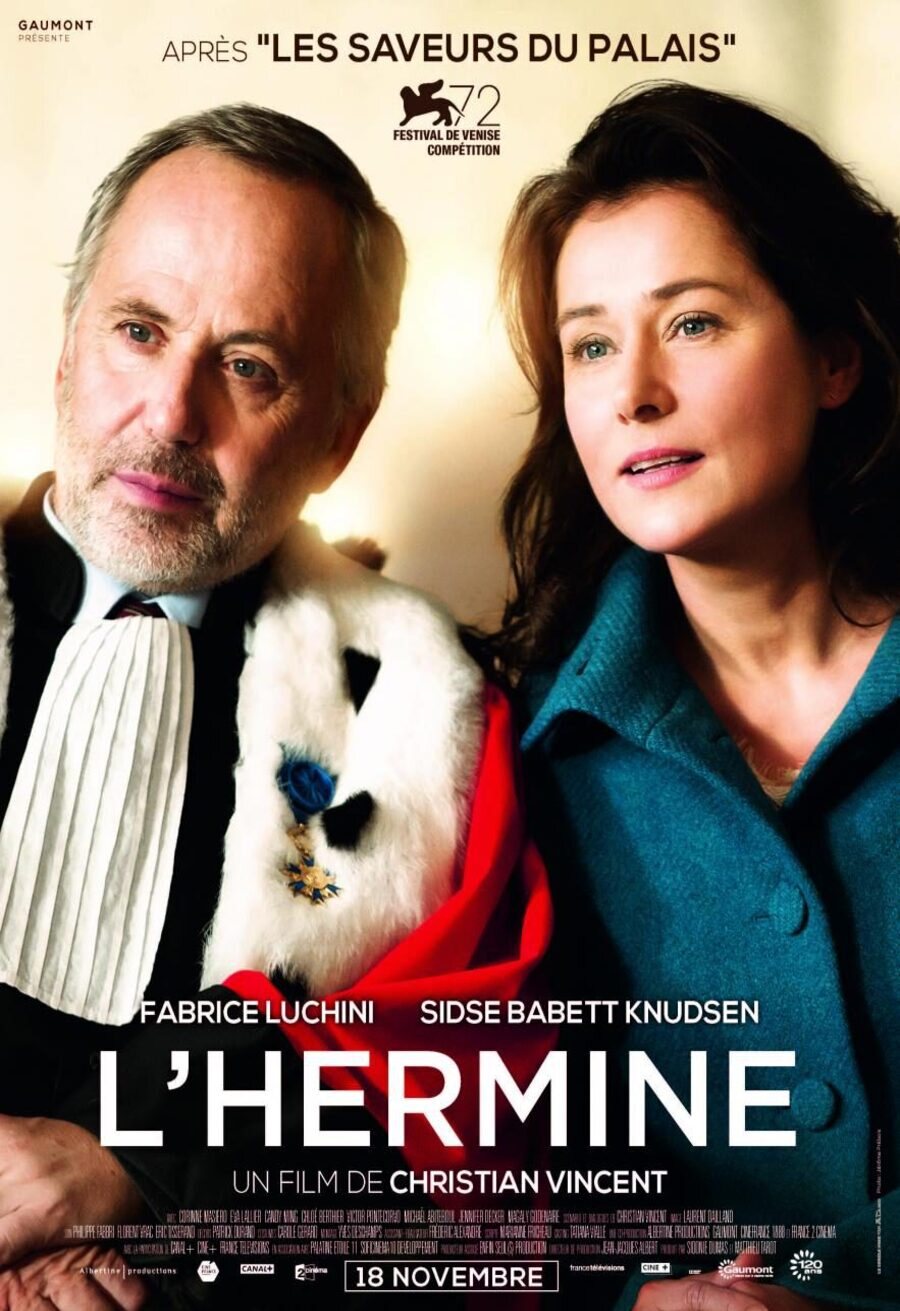 Cartel de El juez (L'hermine) - Francia