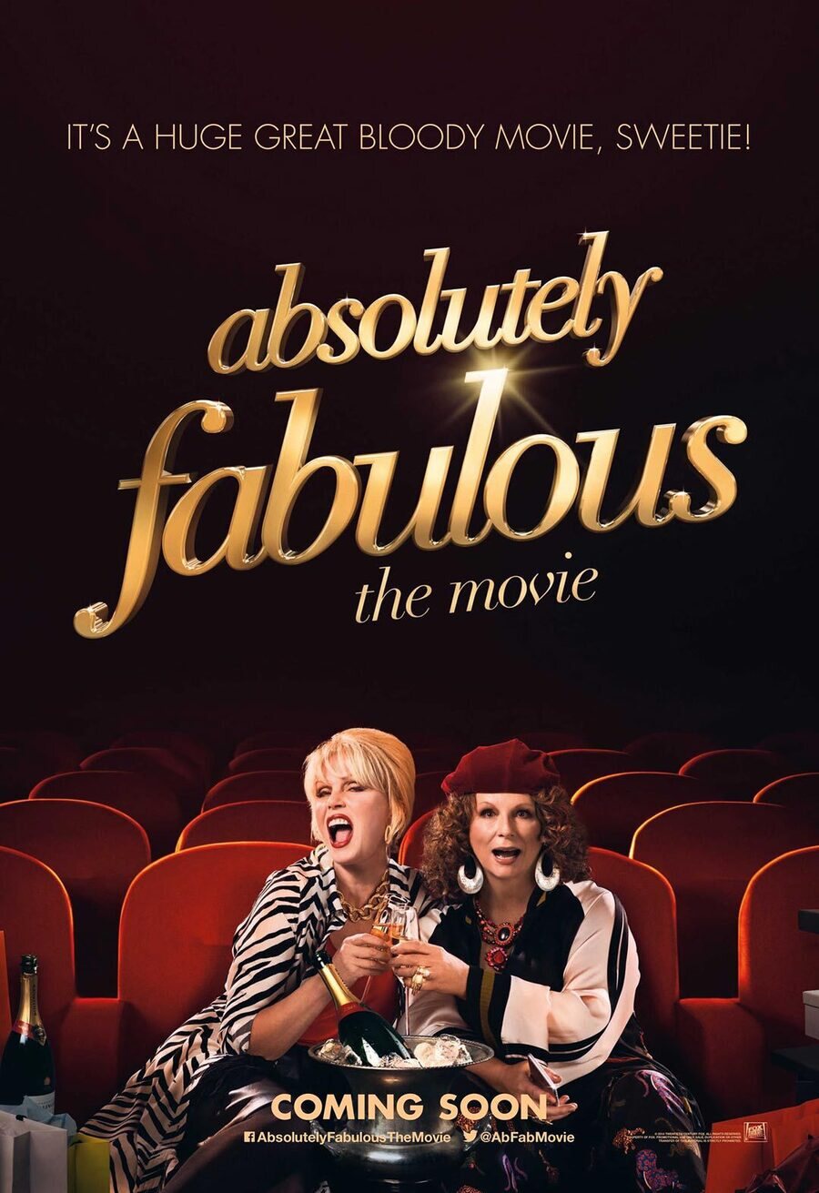 Cartel de Absolutamente fabulosas - Reino Unido #2