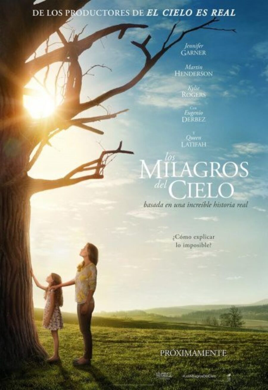 Cartel de Los milagros del cielo - España