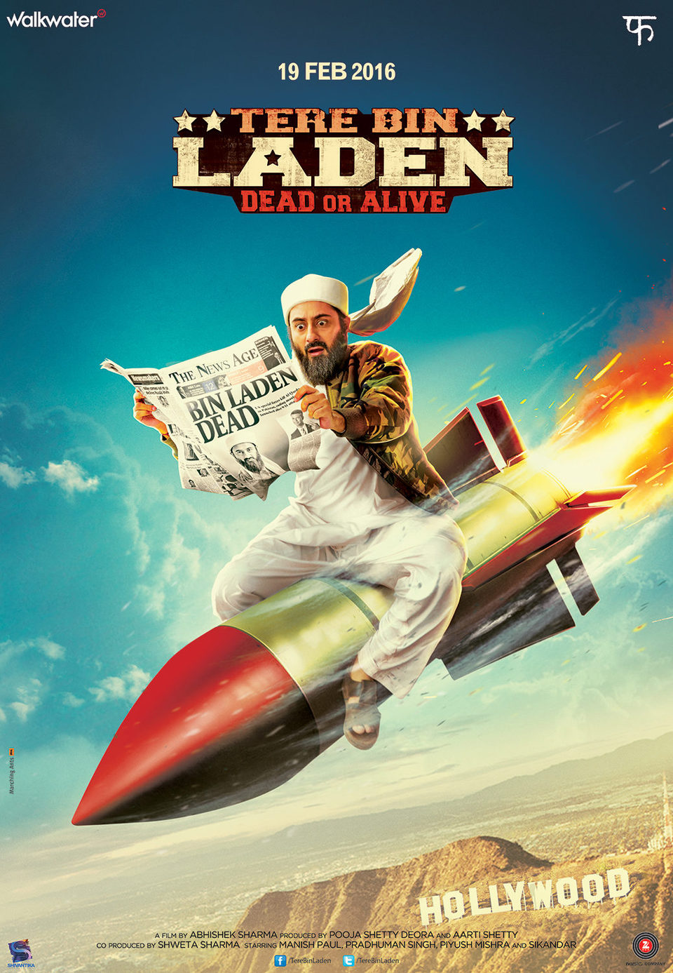 Cartel de Tere Bin Laden: Dead or Alive - Internacional
