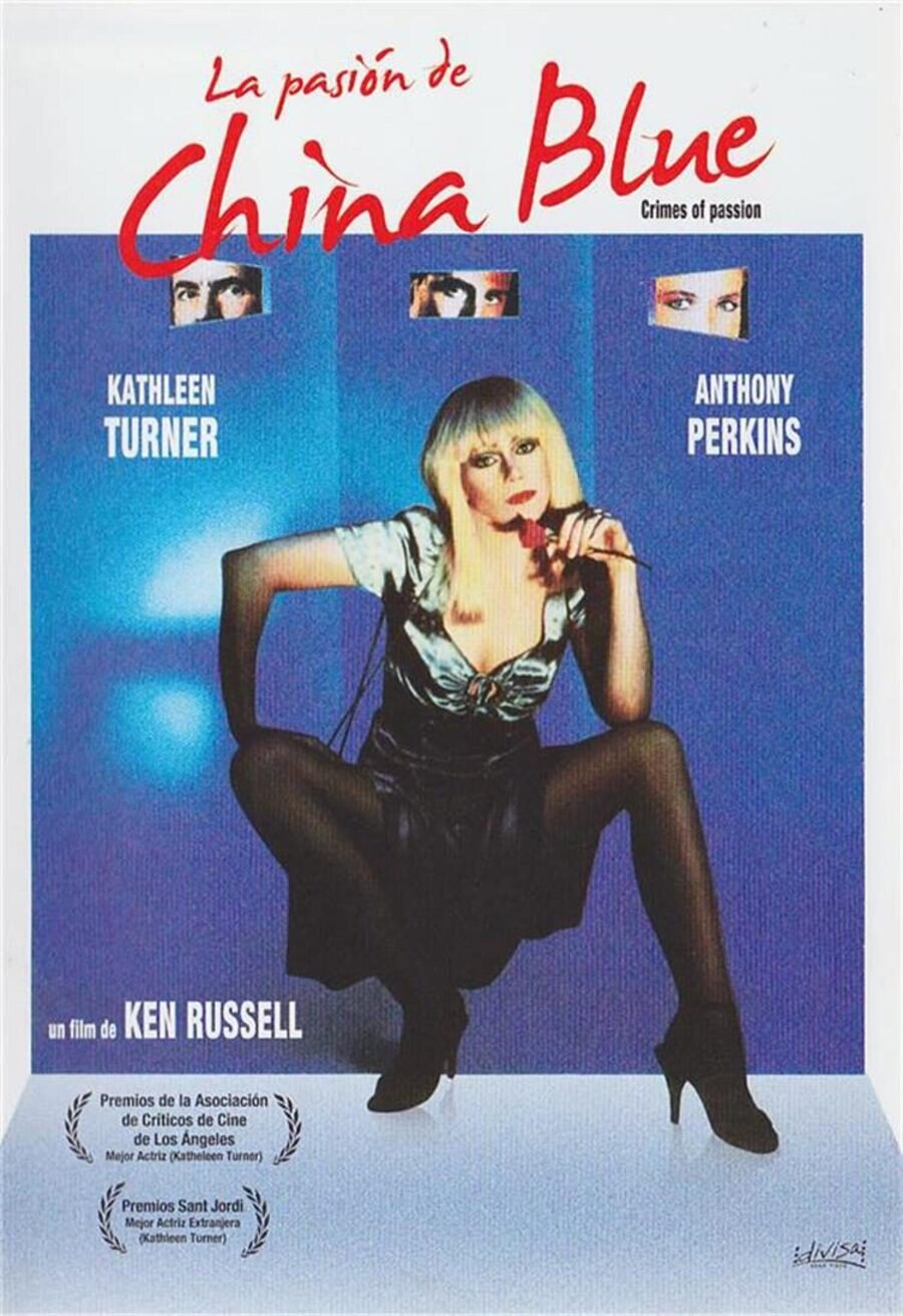 Cartel de La pasión de China Blue - España