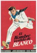 Cartel de El hombre vestido de blanco