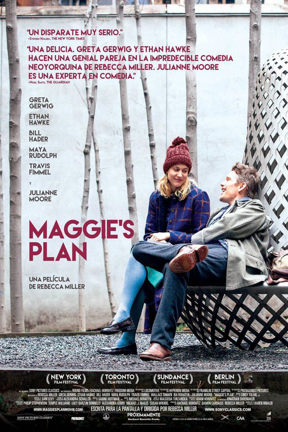 Cartel de Maggie's Plan - España