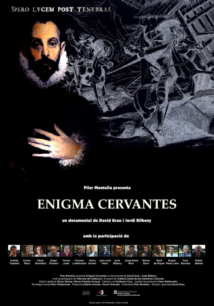 Cartel de Enigma Cervantes - España