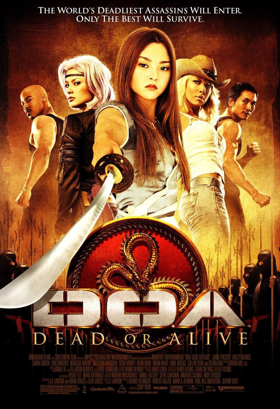 Cartel de Dead or Alive (D.O.A) - Estados Unidos