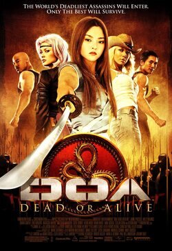 Cartel de Dead or Alive (D.O.A)