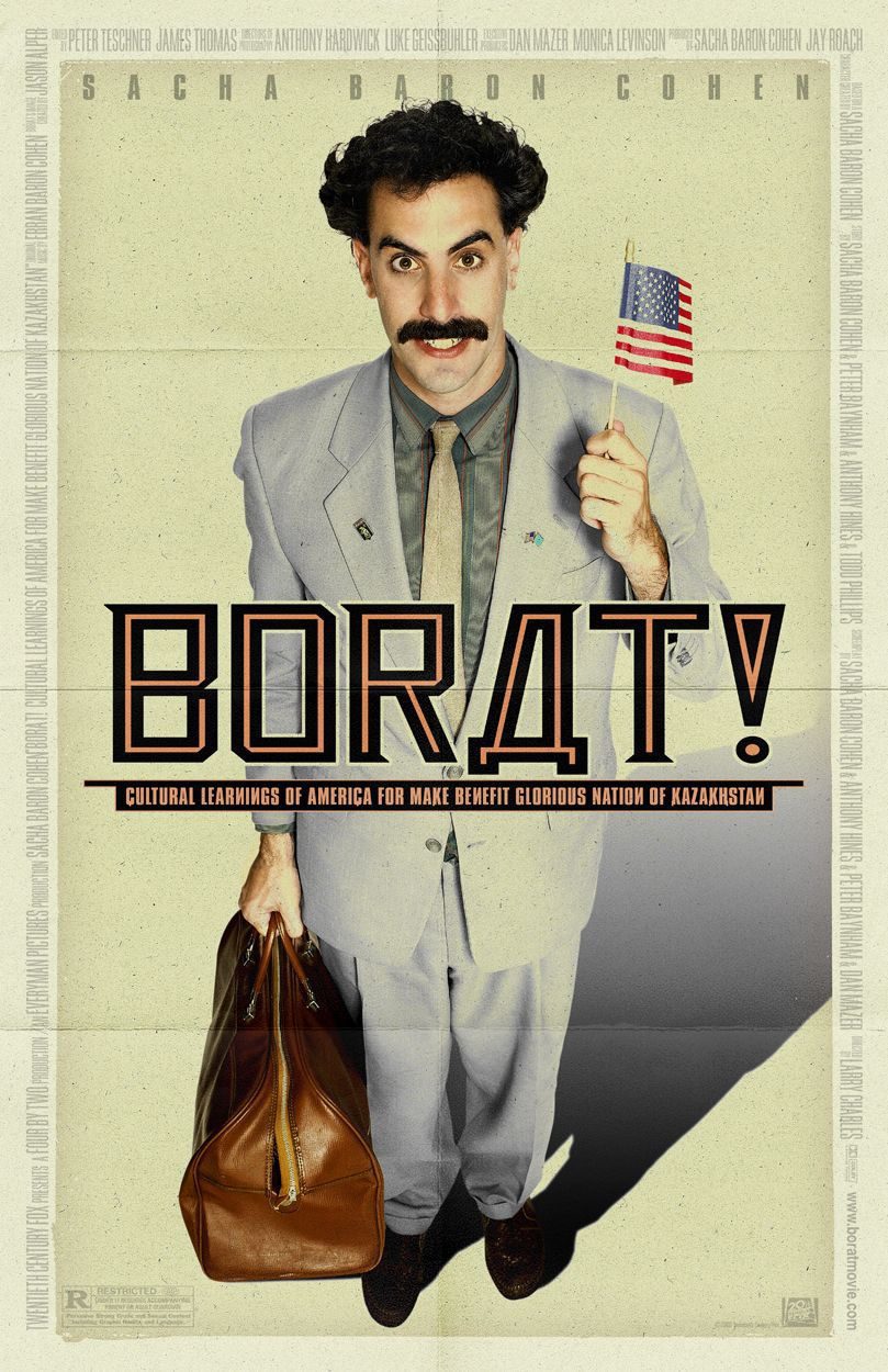 Cartel de Borat - Estados Unidos