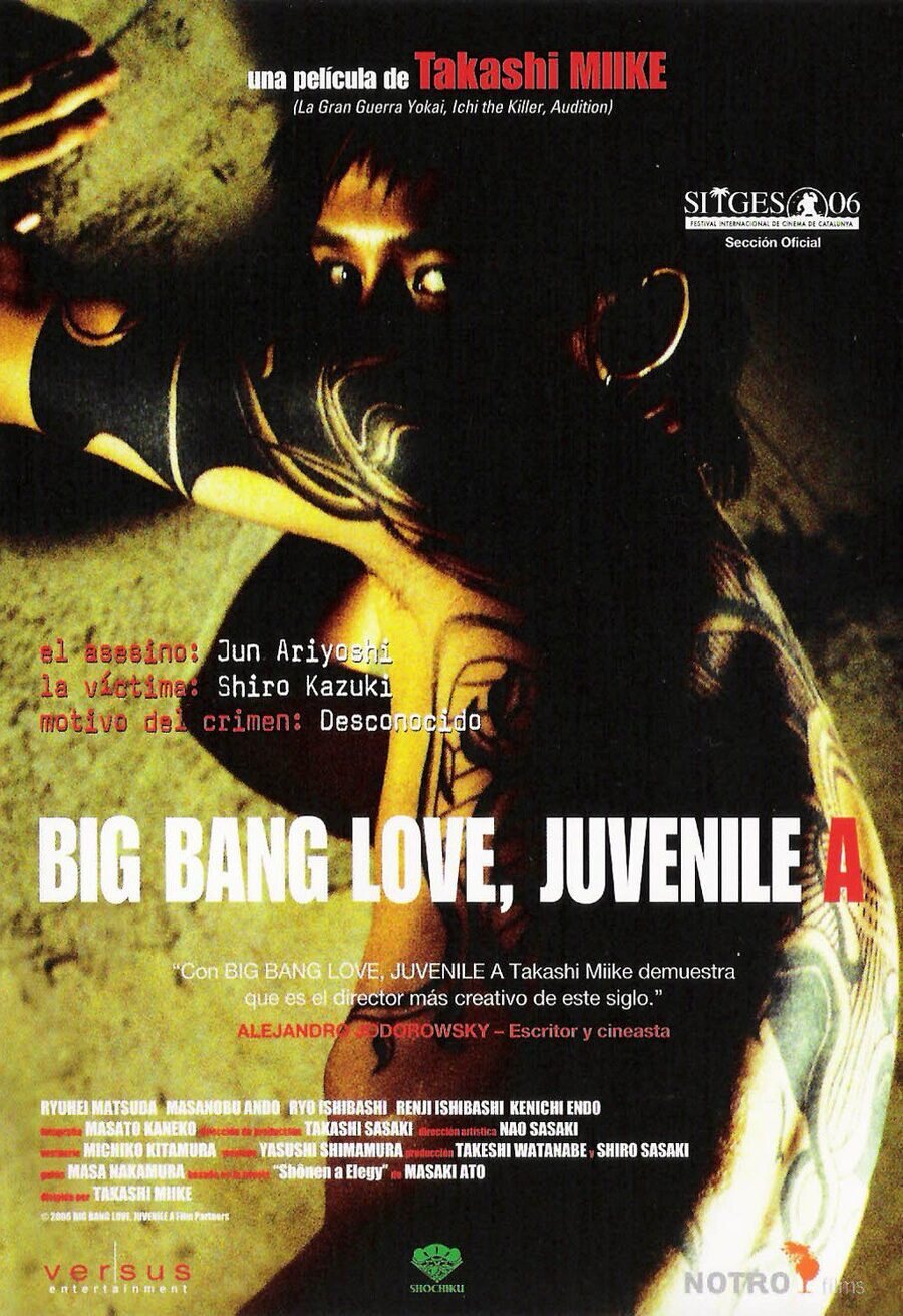 Cartel de Big Bang Love, Juvenile A - España