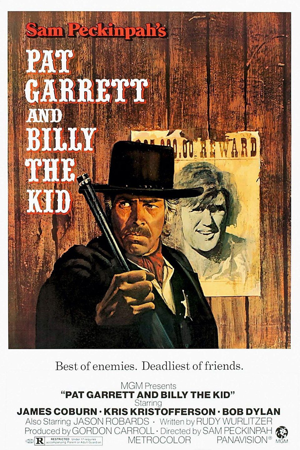 Cartel de Pat Garrett y Billy the Kid - Estados Unidos