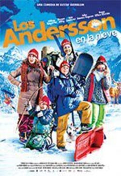 Cartel de Los Andersson en la nieve