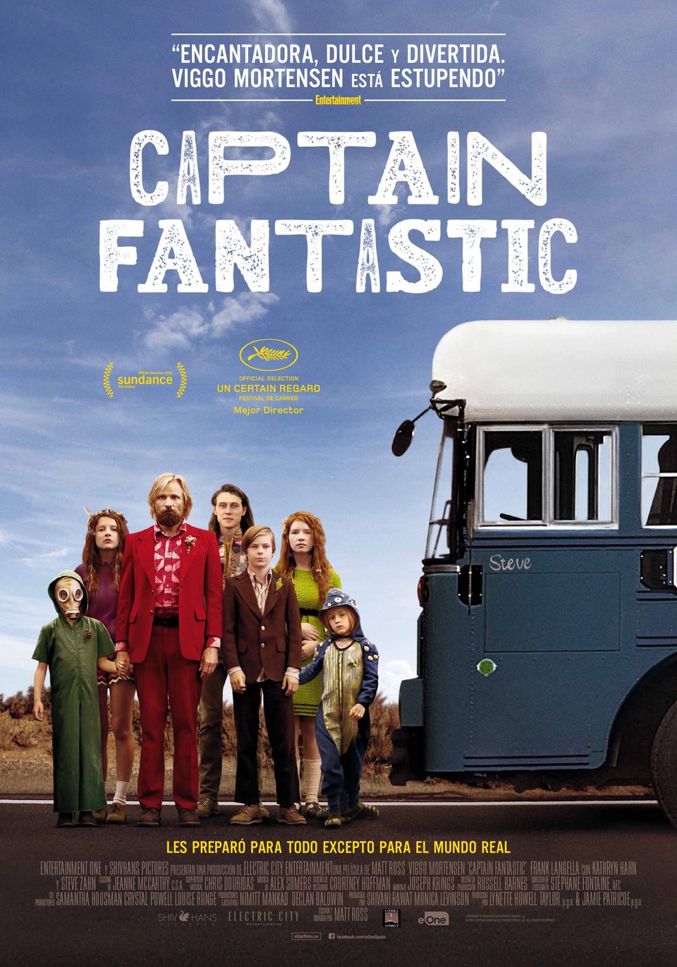 Cartel de Captain Fantastic - España