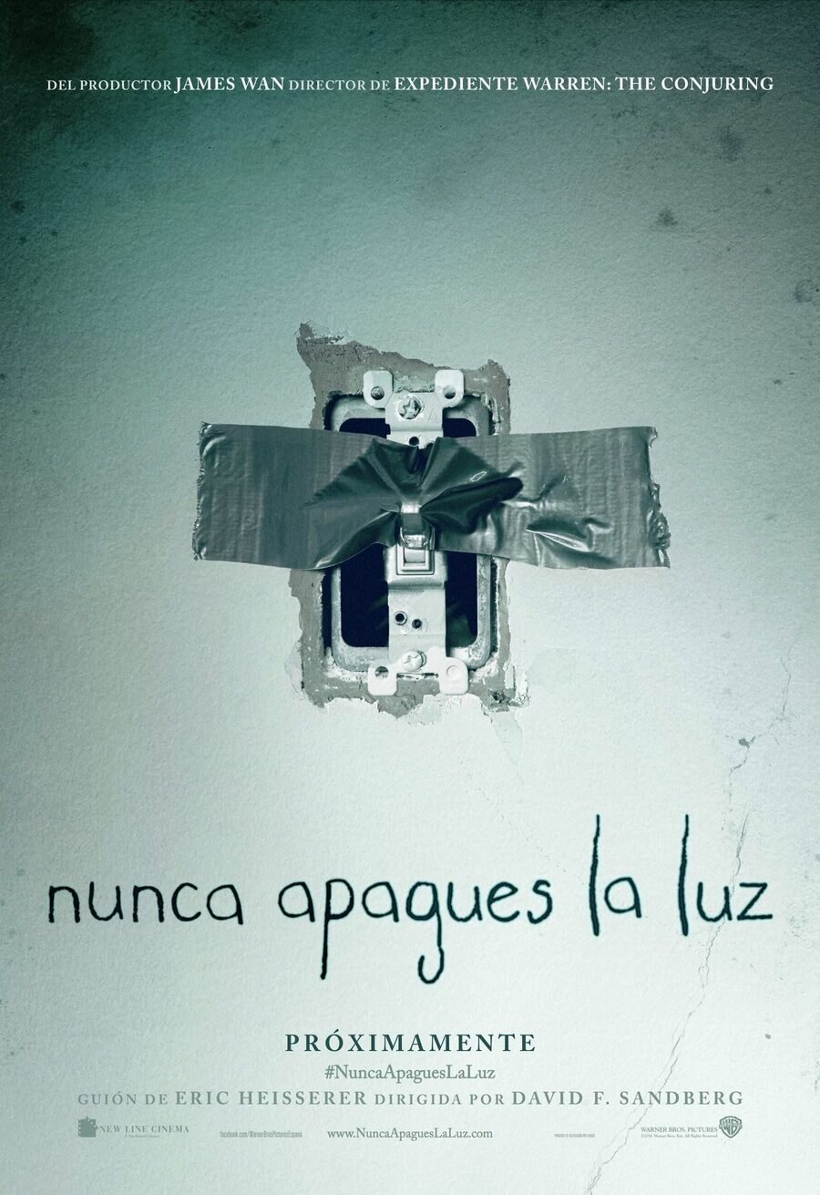 Cartel de Nunca apagues la luz - España