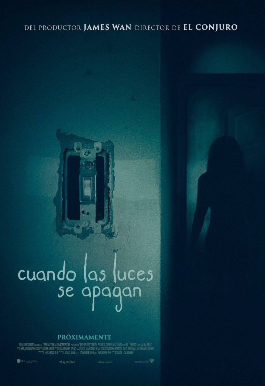 Cartel México de 'Nunca apagues la luz'