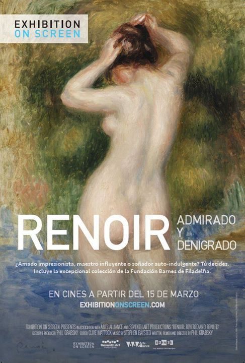 Cartel de Renoir: Admirado y denigrado - España