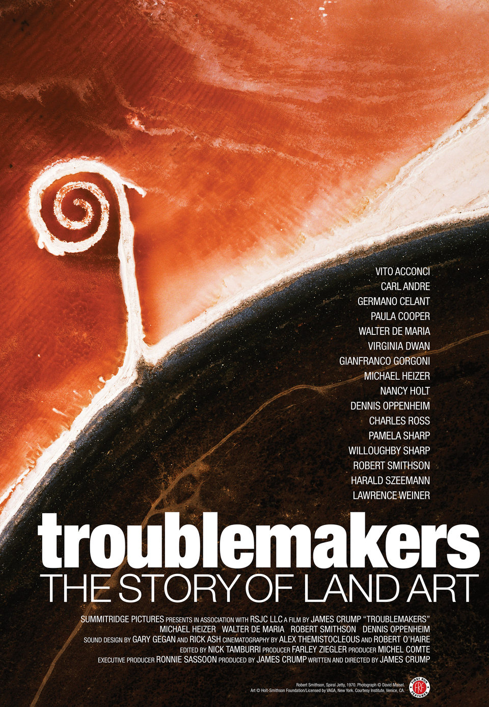 Cartel de Troublemakers: The Story Of Land Art - Troublemakers: The Story of Land Art