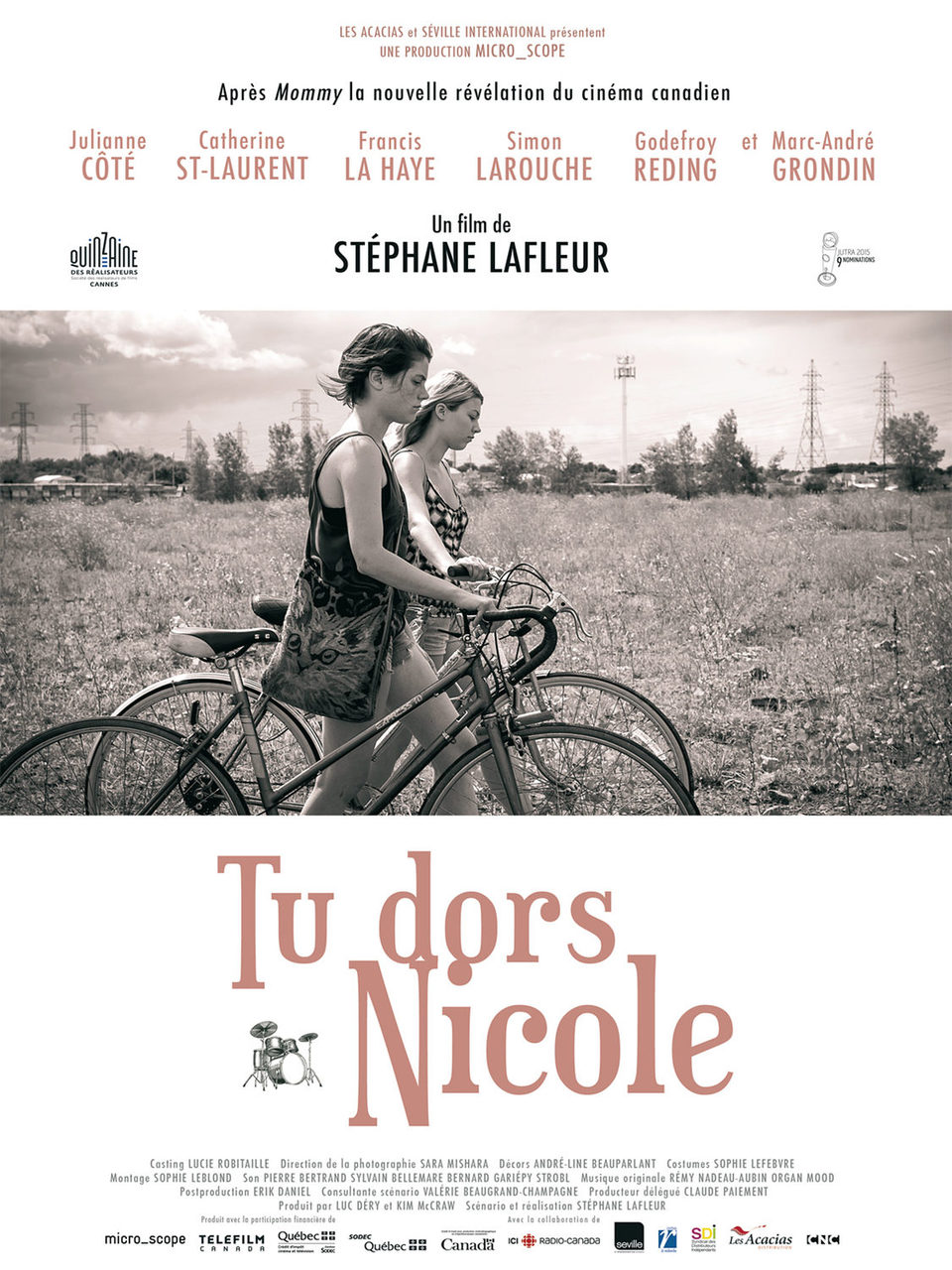 Cartel de Tu dors Nicole - Francia