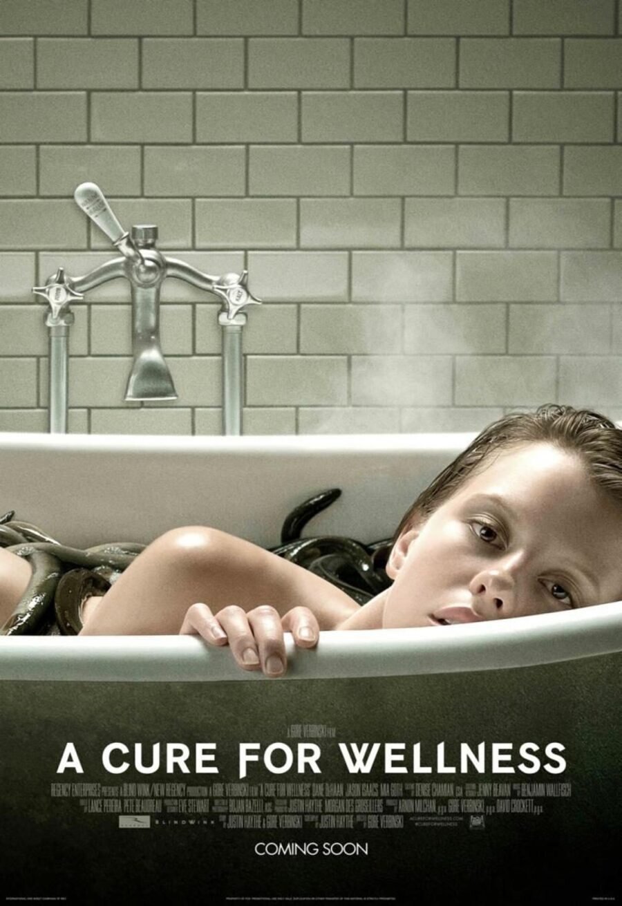 Cartel de La cura del bienestar - 'A cure for Wellness'