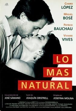 Cartel de Lo más natural