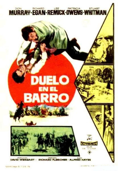 Cartel de Duelo en el barro - España