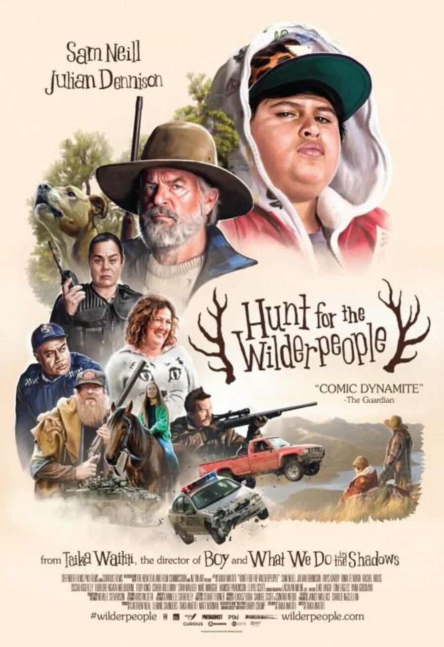 Cartel de Hunt for the Wilderpeople - Cartel EE.UU #2