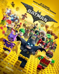 Cartel de Batman: La LEGO película