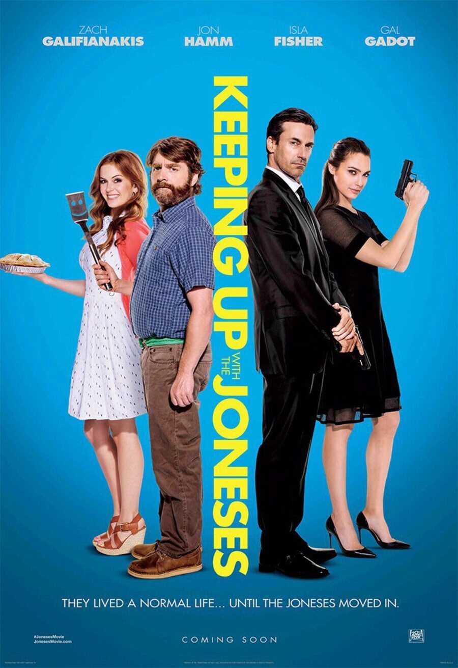 Cartel de Las apariencias engañan - 'Keeping Up with the Joneses' Official Poster