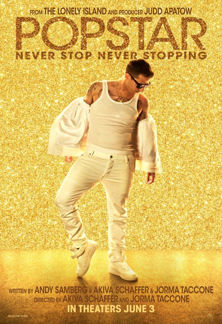 Cartel de Popstar: Never Stop Never Stopping - Estados Unidos
