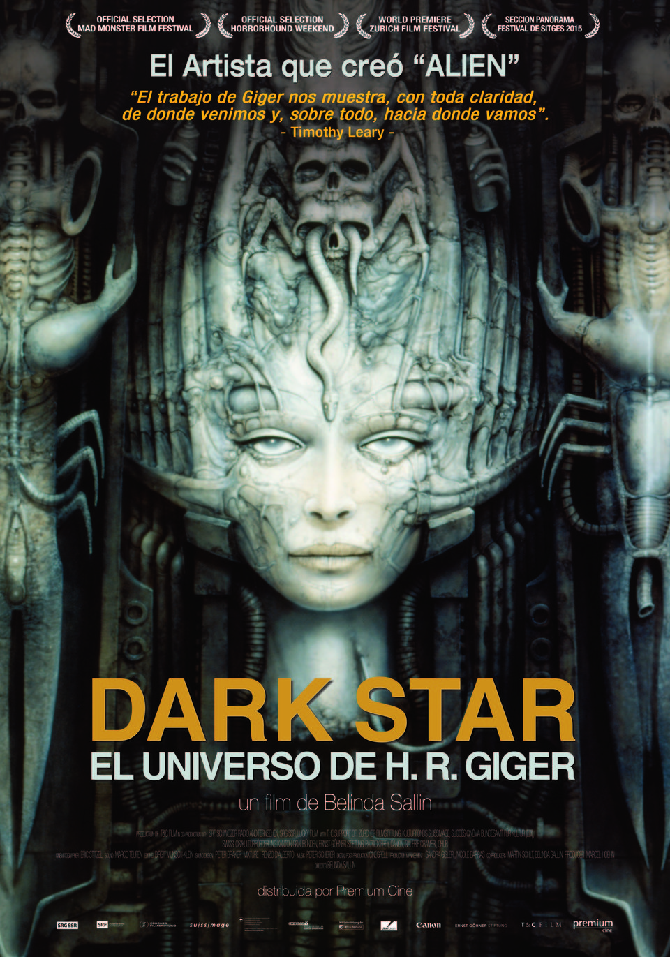 Cartel de Dark Star: El universo de H.R. Giger - Dark Star: El universo de H.R Giger