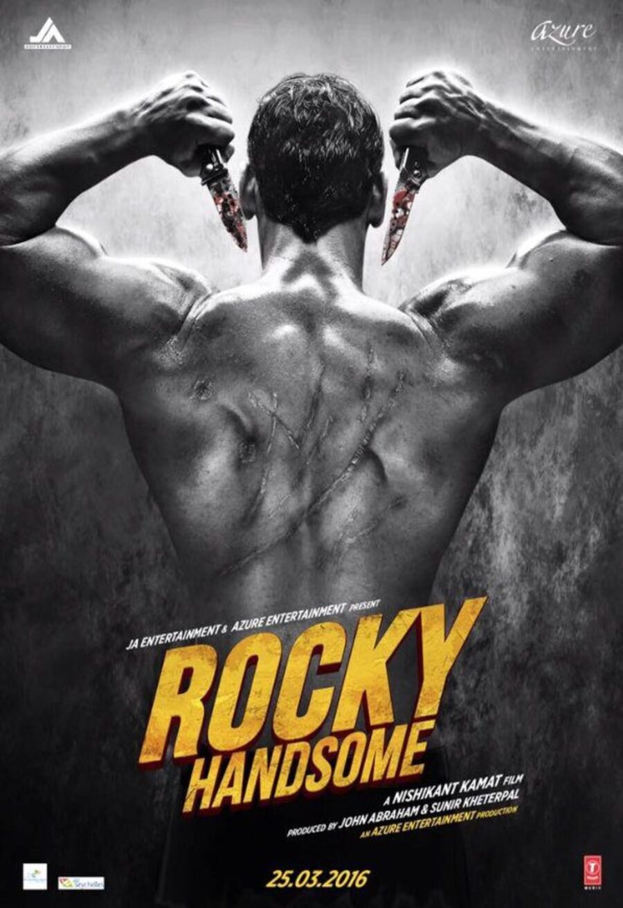 Cartel de Rocky Handsome - Reino Unido
