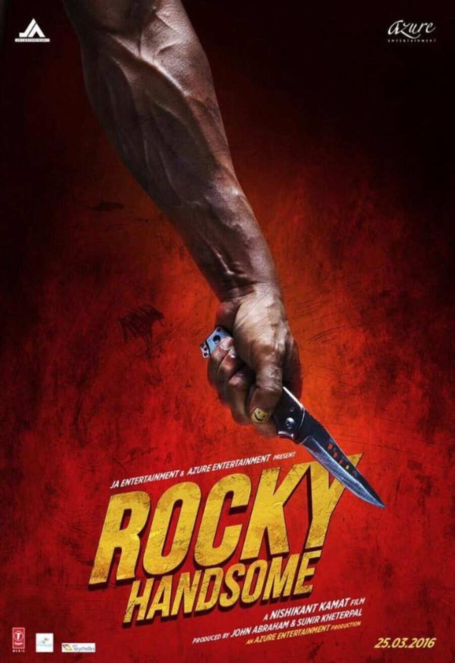 Cartel de Rocky Handsome - Reino Unido