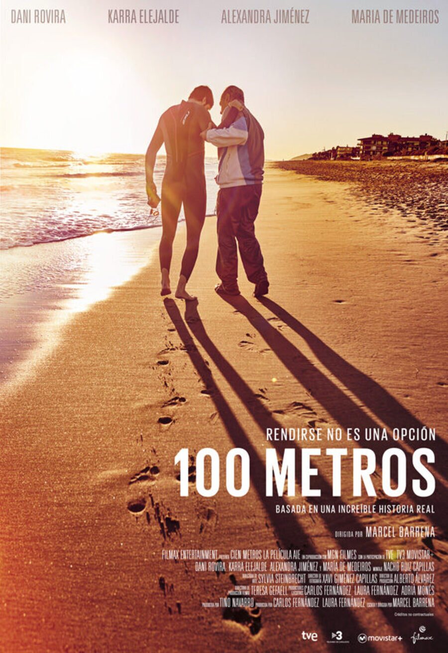 Cartel de 100 metros - España