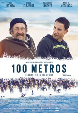 Cartel de 100 metros