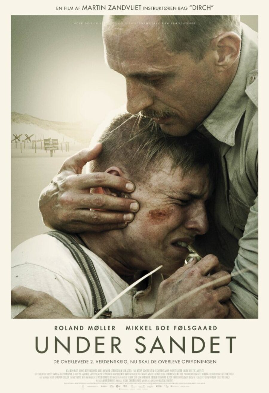 Cartel de Land of Mine: Bajo la arena - Dinamarca