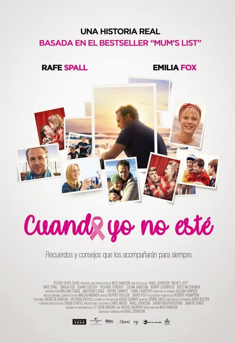 Cartel de Cuando yo no esté - España