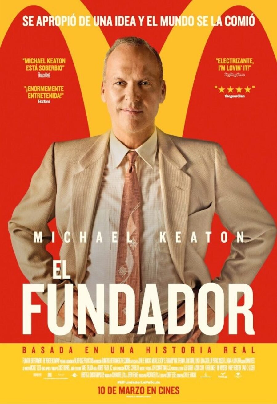 Cartel de El fundador - Cartel Definitivo
