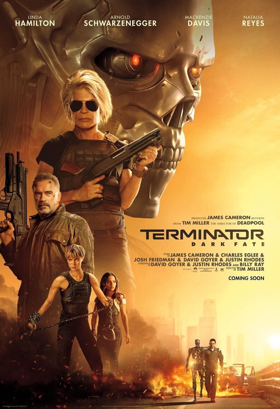 Cartel de Terminator: Destino Oscuro - Cartel Reino Unido