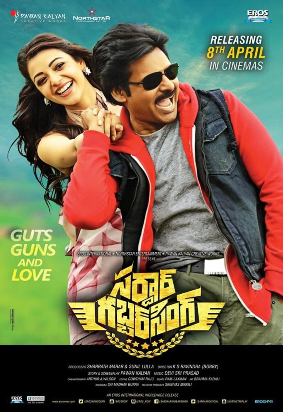 Cartel de Sardar Gabbar Singh - Reino Unido