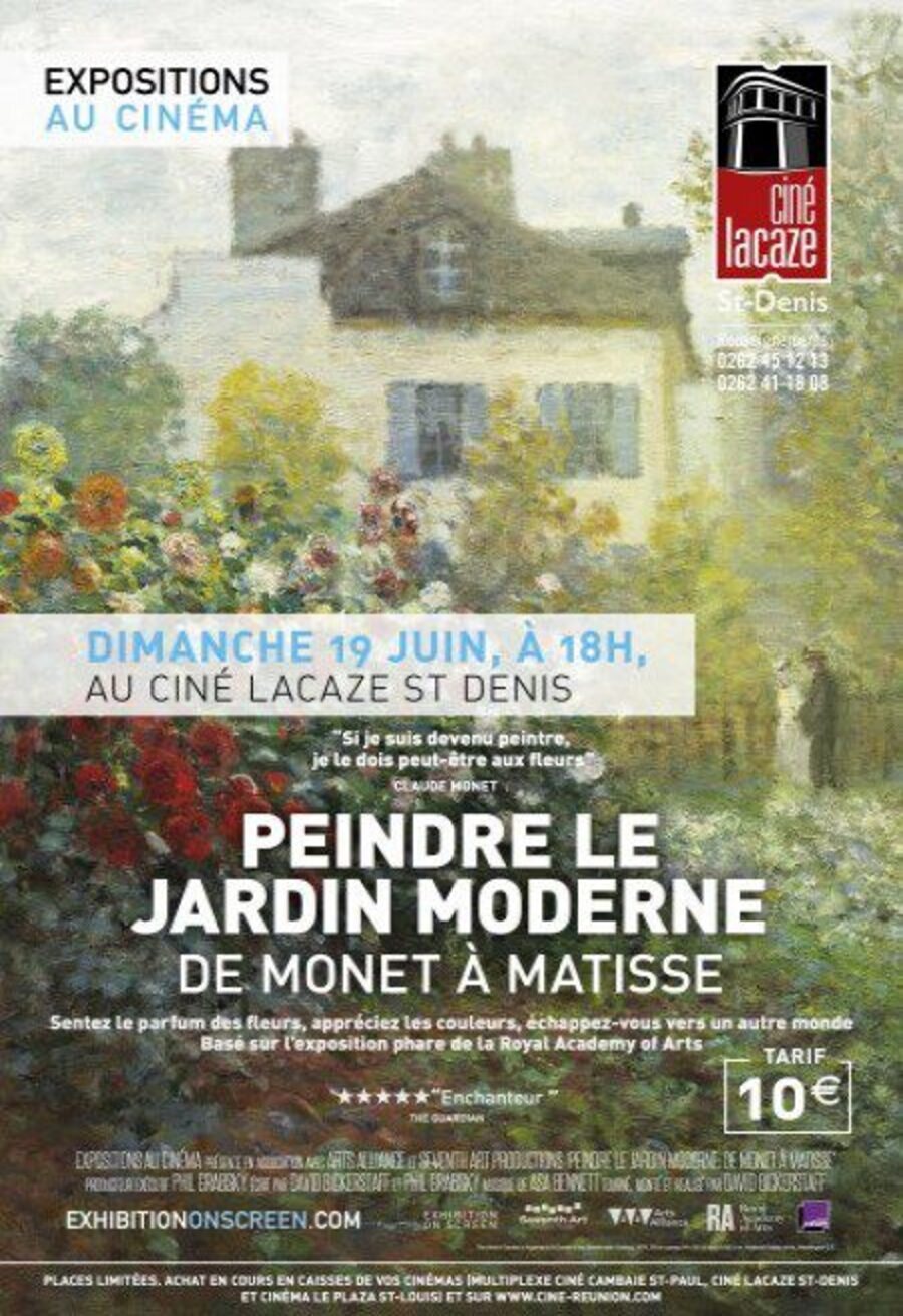 Cartel de Pintando el jardín moderno: De Monet a Matisse - Francia