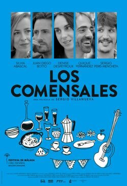 Cartel de Los comensales