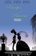 Cartel de Príncipes y princesas