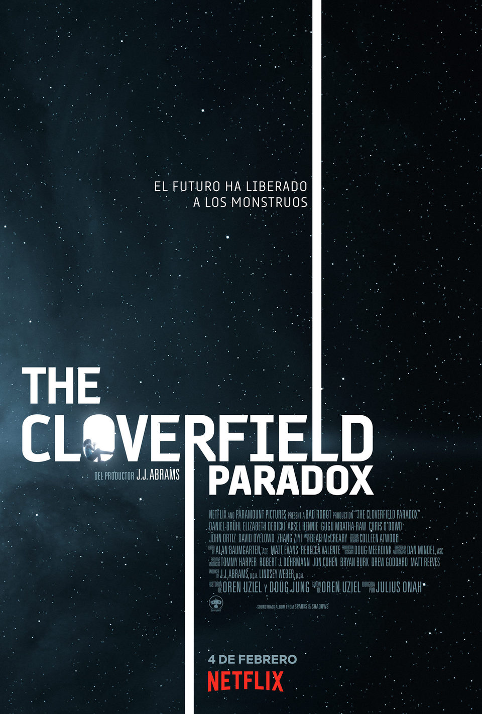 Cartel de The Cloverfield Paradox - Poster oficial
