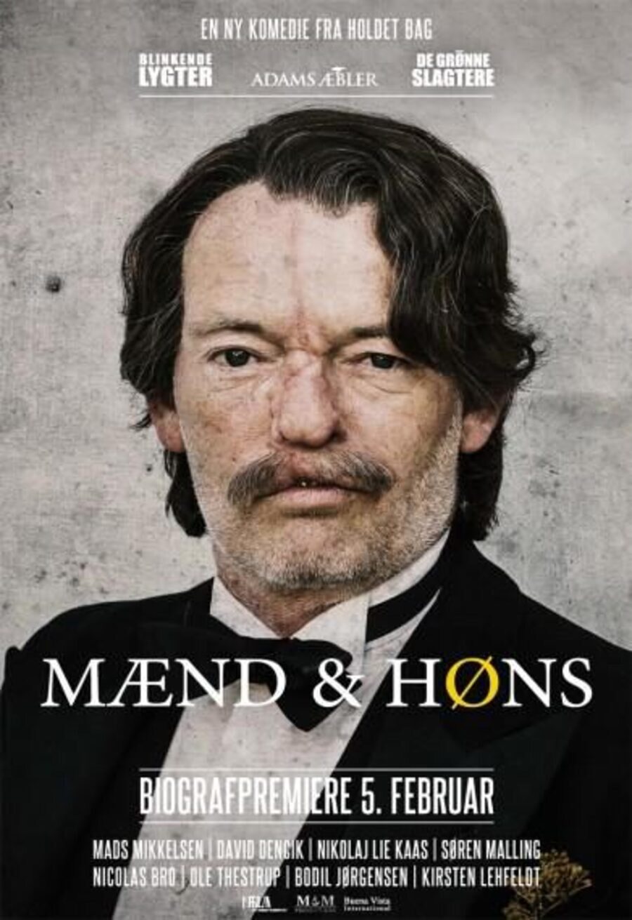 Cartel de Men And Chicken - Mænd & høns