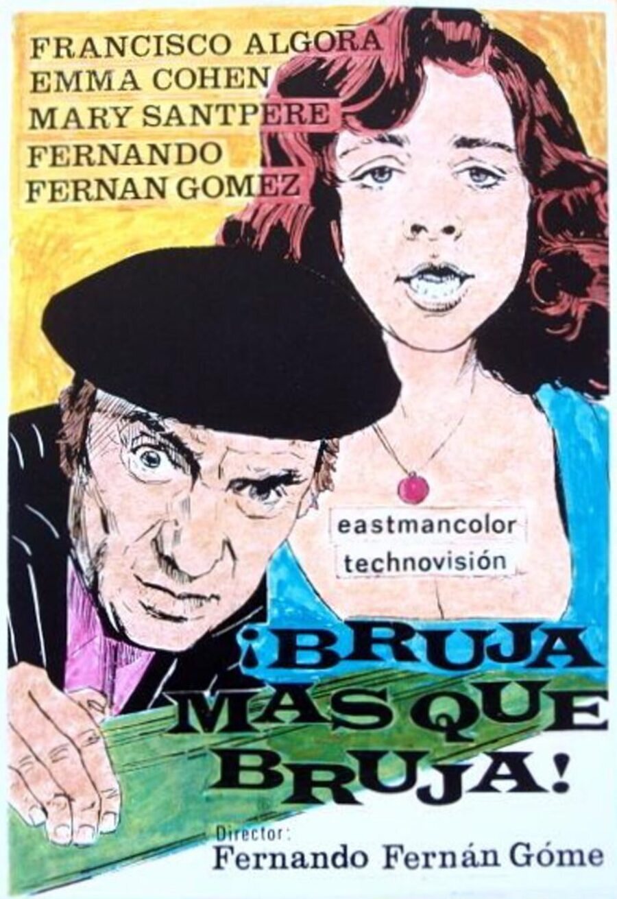 Cartel de Bruja, más que bruja - España