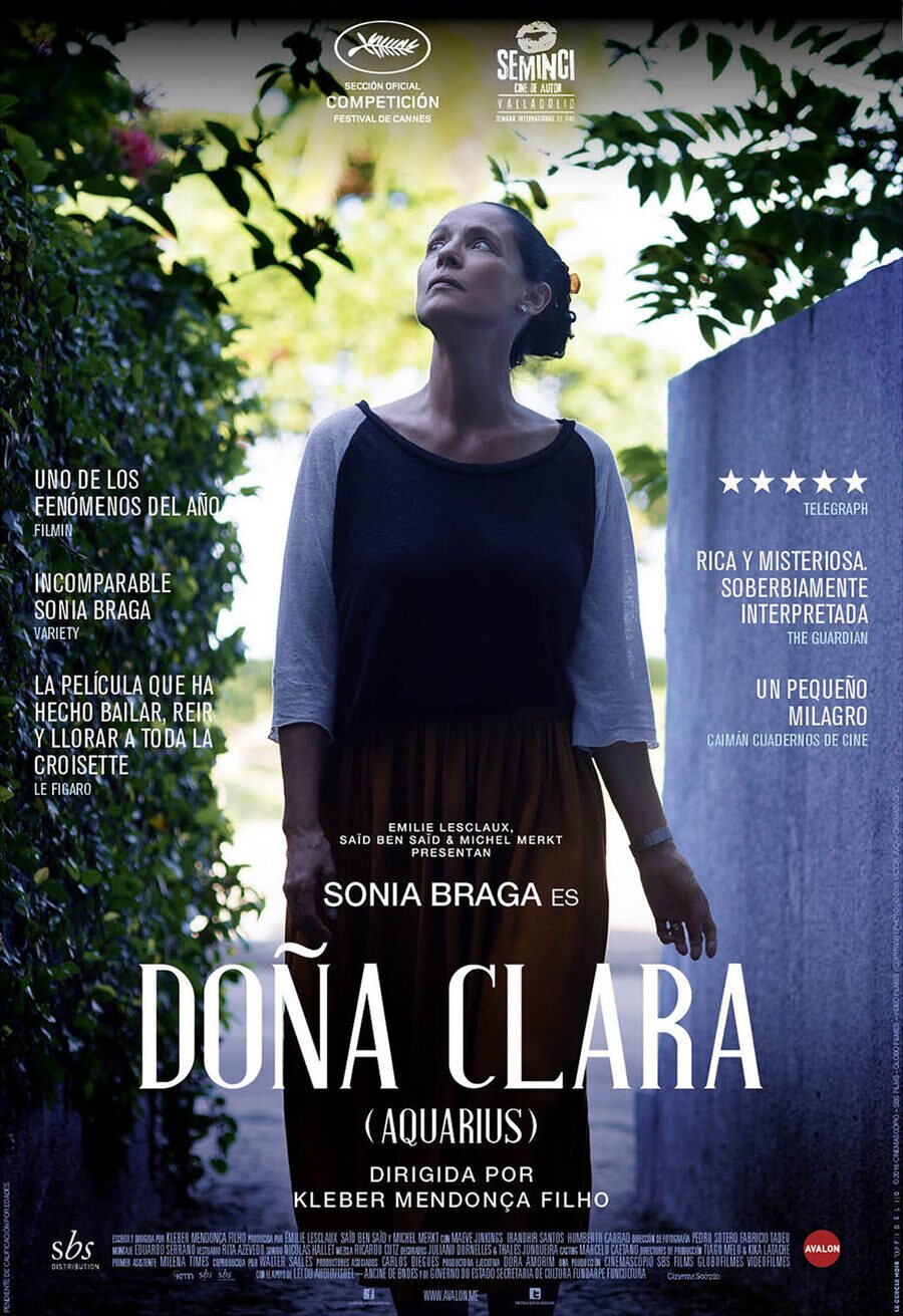 Cartel de Doña Clara (Aquarius) - España