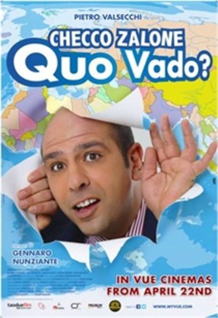 Cartel de Un italiano en Noruega - Reino Unido